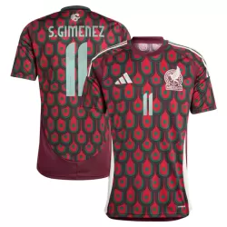 Günstige Mexiko Santiago Gimenez 11 Herrentrikot Heim 2024 Kurzarm Günstige Mexiko Santiago Gimenez 11 Herrentrikot Heim 2024 Kurzarm