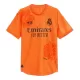 Günstige Real Madrid Torwart Kindertrikot Vierte 2023/24 Kurzarm Orange