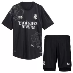 Günstige Real Madrid Torwart Kindertrikot Vierte 2023/24 Kurzarm Schwarze Günstige Real Madrid Torwart Kindertrikot Vierte 2023/24 Kurzarm Schwarze