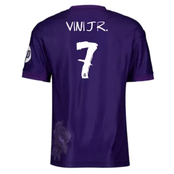 Günstige Real Madrid Vini JR 7 Kindertrikot Vierte 2023/24 Kurzarm