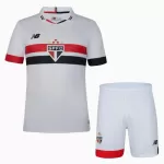 Günstige São Paulo Kindertrikot Heim 2024/25 Kurzarm