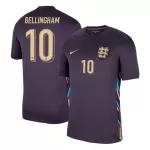 Günstige England Bellingham 10 Herrentrikot Auswärts EURO 2024 Kurzarm