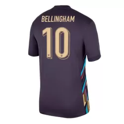 Günstige England Bellingham 10 Herrentrikot Auswärts EURO 2024 Kurzarm