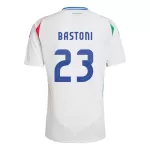 Günstige Italien Alessandro Bastoni 23 Herrentrikot Auswärts EURO 2024 Kurzarm