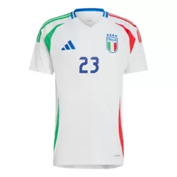 Günstige Italien Alessandro Bastoni 23 Herrentrikot Auswärts EURO 2024 Kurzarm