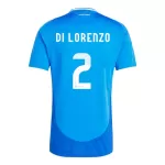 Günstige Italien Giovanni Di Lorenzo 2 Herrentrikot Heim EURO 2024 Kurzarm