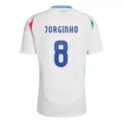 Günstige Italien Jorginho 8 Herrentrikot Auswärts EURO 2024 Kurzarm