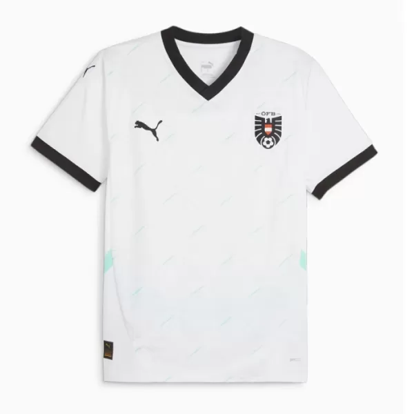 Günstige Österreich Kindertrikot Auswärts EURO 2024 Kurzarm