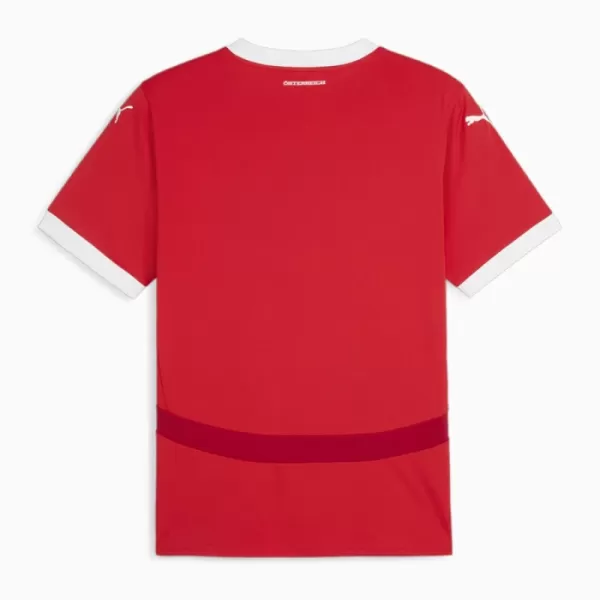 Günstige Österreich Kindertrikot Heim EURO 2024 Kurzarm