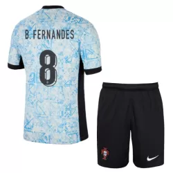 Günstige Portugal Bruno Fernandes 8 Kindertrikot Auswärts EURO 2024 Kurzarm Günstige Portugal Bruno Fernandes 8 Kindertrikot Auswärts EURO 2024 Kurzarm