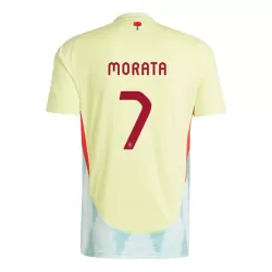 Günstige Spanien Alvaro Morata 7 Herrentrikot Auswärts EURO 2024 Kurzarm Günstige Spanien Alvaro Morata 7 Herrentrikot Auswärts EURO 2024 Kurzarm