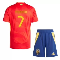 Günstige Spanien Alvaro Morata 7 Kindertrikot Heim EURO 2024 Kurzarm Günstige Spanien Alvaro Morata 7 Kindertrikot Heim EURO 2024 Kurzarm