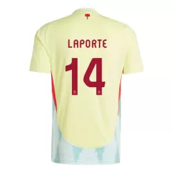 Günstige Spanien Aymeric Laporte 14 Herrentrikot Auswärts EURO 2024 Kurzarm Günstige Spanien Aymeric Laporte 14 Herrentrikot Auswärts EURO 2024 Kurzarm