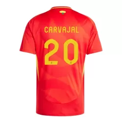 Günstige Spanien Daniel Carvajal 20 Herrentrikot Heim EURO 2024 Kurzarm Günstige Spanien Daniel Carvajal 20 Herrentrikot Heim EURO 2024 Kurzarm