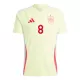 Günstige Spanien Fabian Ruiz 8 Herrentrikot Auswärts EURO 2024 Kurzarm