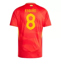 Günstige Spanien Fabian Ruiz 8 Herrentrikot Heim EURO 2024 Kurzarm Günstige Spanien Fabian Ruiz 8 Herrentrikot Heim EURO 2024 Kurzarm