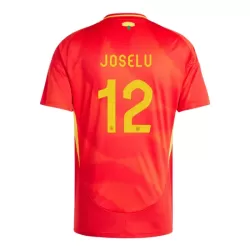 Günstige Spanien Joselu 12 Herrentrikot Heim EURO 2024 Kurzarm Günstige Spanien Joselu 12 Herrentrikot Heim EURO 2024 Kurzarm