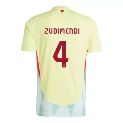 Günstige Spanien Martin Zubimendi 4 Herrentrikot Auswärts EURO 2024 Kurzarm Günstige Spanien Martin Zubimendi 4 Herrentrikot Auswärts EURO 2024 Kurzarm