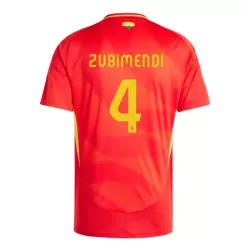 Günstige Spanien Martin Zubimendi 4 Herrentrikot Heim EURO 2024 Kurzarm Günstige Spanien Martin Zubimendi 4 Herrentrikot Heim EURO 2024 Kurzarm