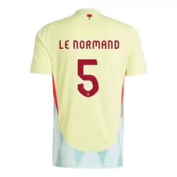 Günstige Spanien Robin Le Normand 5 Herrentrikot Auswärts EURO 2024 Kurzarm Günstige Spanien Robin Le Normand 5 Herrentrikot Auswärts EURO 2024 Kurzarm
