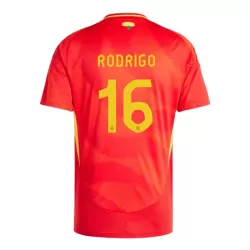 Günstige Spanien Rodrigo 16 Herrentrikot Heim EURO 2024 Kurzarm Günstige Spanien Rodrigo 16 Herrentrikot Heim EURO 2024 Kurzarm