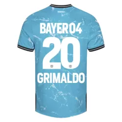 Günstige Bayer 04 Leverkusen Alejandro Grimaldo 20 Herrentrikot Ausweich 2023/24 Kurzarm Günstige Bayer 04 Leverkusen Alejandro Grimaldo 20 Herrentrikot Ausweich 2023/24 Kurzarm
