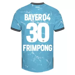 Günstige Bayer 04 Leverkusen Jeremie Frimpong 30 Herrentrikot Ausweich 2023/24 Kurzarm Günstige Bayer 04 Leverkusen Jeremie Frimpong 30 Herrentrikot Ausweich 2023/24 Kurzarm