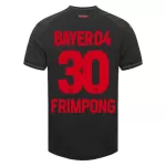 Günstige Bayer 04 Leverkusen Jeremie Frimpong 30 Herrentrikot Heim 2023/24 Kurzarm