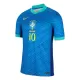 Günstige Brasilien Rodrygo 10 Herrentrikot Auswärts 2024 Kurzarm