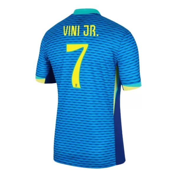 Günstige Brasilien Vini JR 7 Herrentrikot Auswärts 2024 Kurzarm