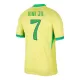Günstige Brasilien Vini JR 7 Herrentrikot Heim 2024 Kurzarm