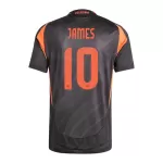 Günstige Kolumbien James Rodriguez 10 Herrentrikot Auswärts 2024 Kurzarm