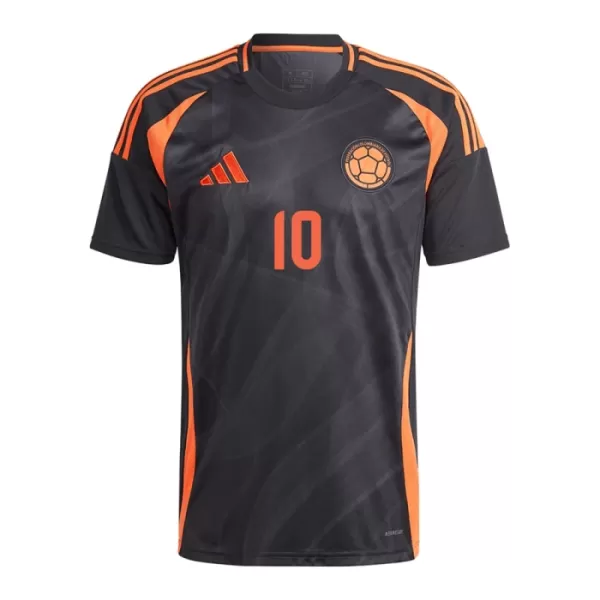 Günstige Kolumbien James Rodriguez 10 Herrentrikot Auswärts 2024 Kurzarm