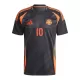 Günstige Kolumbien James Rodriguez 10 Herrentrikot Auswärts 2024 Kurzarm