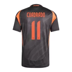 Günstige Kolumbien Juan Cuadrado 11 Herrentrikot Auswärts 2024 Kurzarm