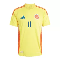 Günstige Kolumbien Juan Cuadrado 11 Herrentrikot Heim 2024 Kurzarm