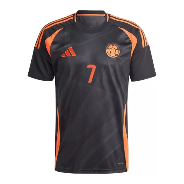 Günstige Kolumbien Luis Diaz 7 Herrentrikot Auswärts 2024 Kurzarm