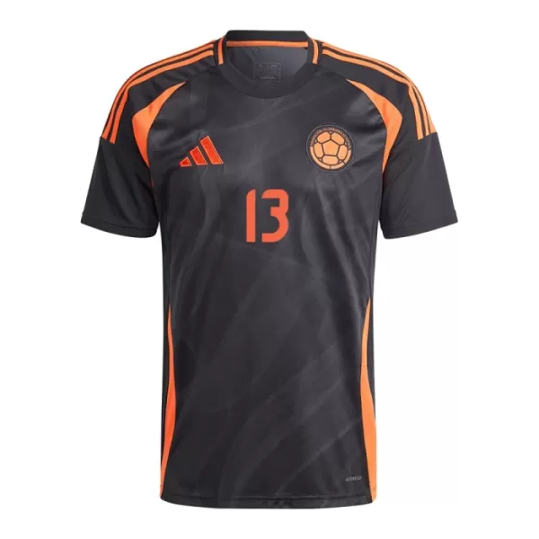 Günstige Kolumbien Yerry Mina 13 Herrentrikot Auswärts 2024 Kurzarm