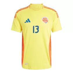 Günstige Kolumbien Yerry Mina 13 Herrentrikot Heim 2024 Kurzarm
