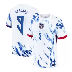 Günstige Norwegen Haaland 9 Herrentrikot Auswärts 2024 Kurzarm Günstige Norwegen Haaland 9 Herrentrikot Auswärts 2024 Kurzarm