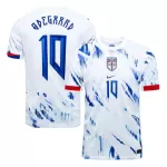 Günstige Norwegen Odegaard 10 Herrentrikot Auswärts 2024 Kurzarm