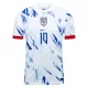 Günstige Norwegen Odegaard 10 Herrentrikot Auswärts 2024 Kurzarm