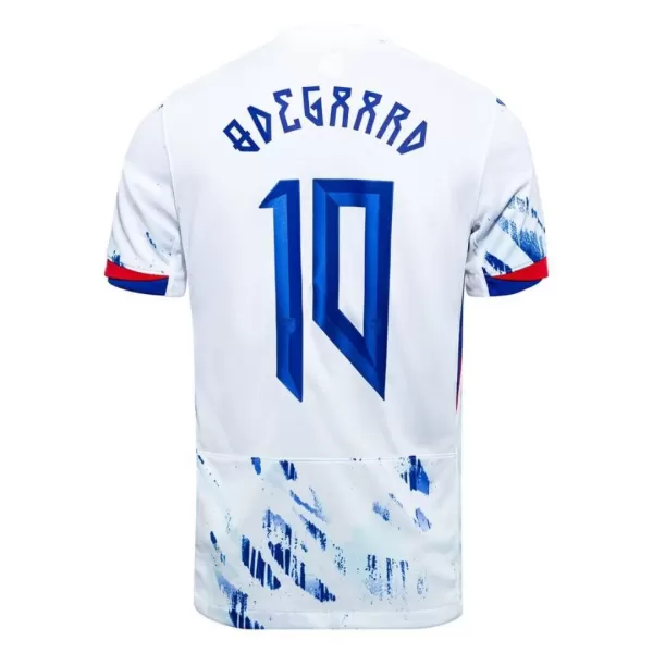 Günstige Norwegen Odegaard 10 Herrentrikot Auswärts 2024 Kurzarm