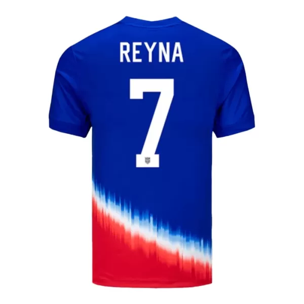 Günstige USA Reyna 7 Herrentrikot Auswärts 2024 Kurzarm