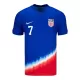 Günstige USA Reyna 7 Herrentrikot Auswärts 2024 Kurzarm