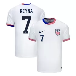 Günstige USA Reyna 7 Herrentrikot Heim 2024 Kurzarm Günstige USA Reyna 7 Herrentrikot Heim 2024 Kurzarm