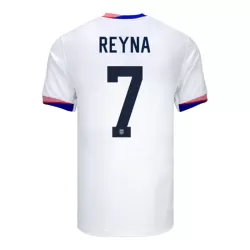 Günstige USA Reyna 7 Herrentrikot Heim 2024 Kurzarm