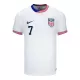 Günstige USA Reyna 7 Herrentrikot Heim 2024 Kurzarm
