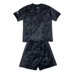 Günstige Liverpool Torwart Kindertrikot 2024/25 Kurzarm Schwarze