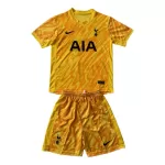 Günstige Tottenham Hotspur Torwart Kindertrikot 2024/25 Kurzarm Gelbe